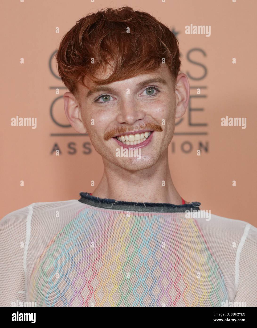 Los Angeles, USA. 06th June, 2025. Alex Poe arrives at The Critics ...
