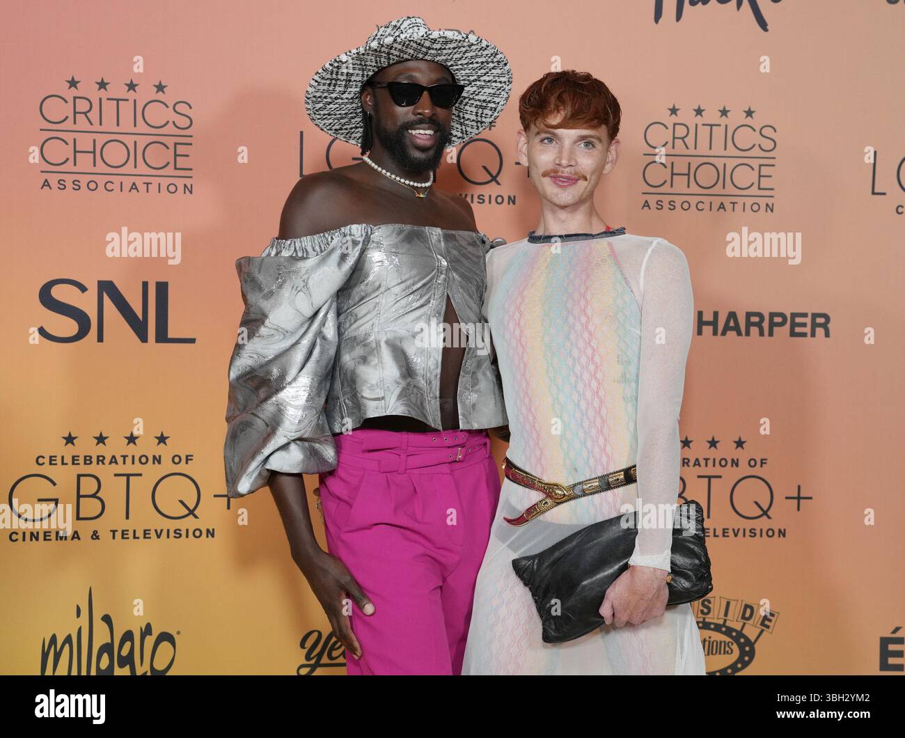 Los Angeles, USA. 06th June, 2025. (L-R) Israel Isaac and Alex Poe at ...