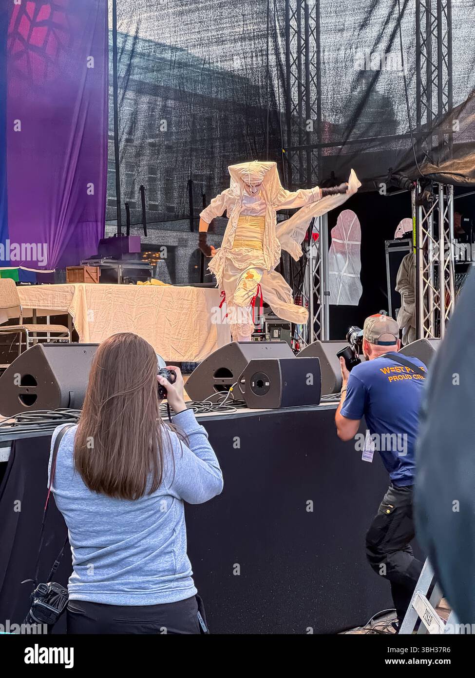 West Pride 2024 - Gothenburg, Sweden - Smartphone Captured Stock Image