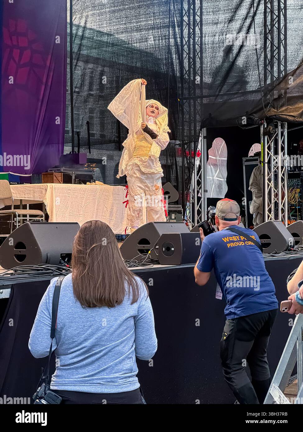 West Pride 2024 - Gothenburg, Sweden - Smartphone Captured Stock Image