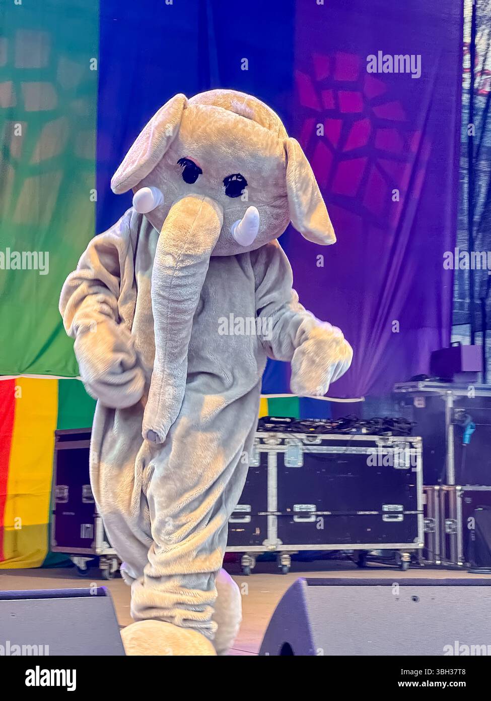 West Pride 2024 - Gothenburg, Sweden - Smartphone Captured Stock Image