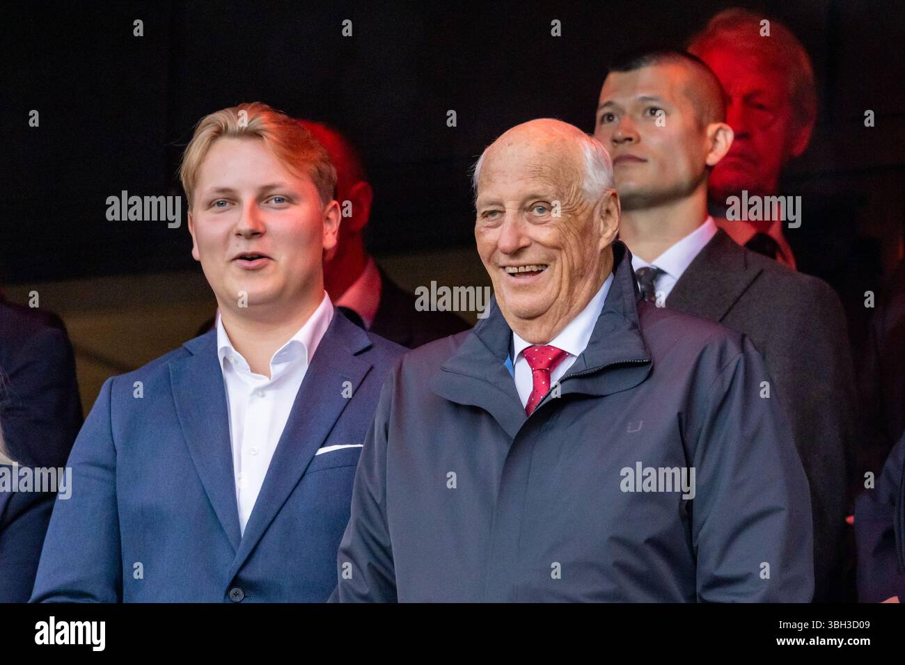 oslo-norway-06th-june-2025-prince-sverre-magnus-of-norway-seen-with