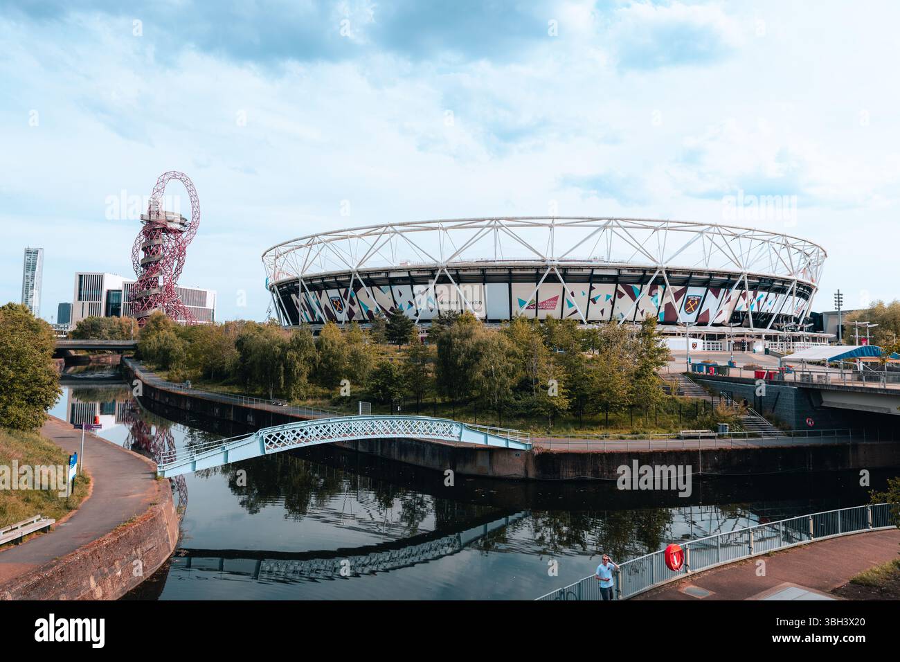 London Stadium, Stratford Stock Photo