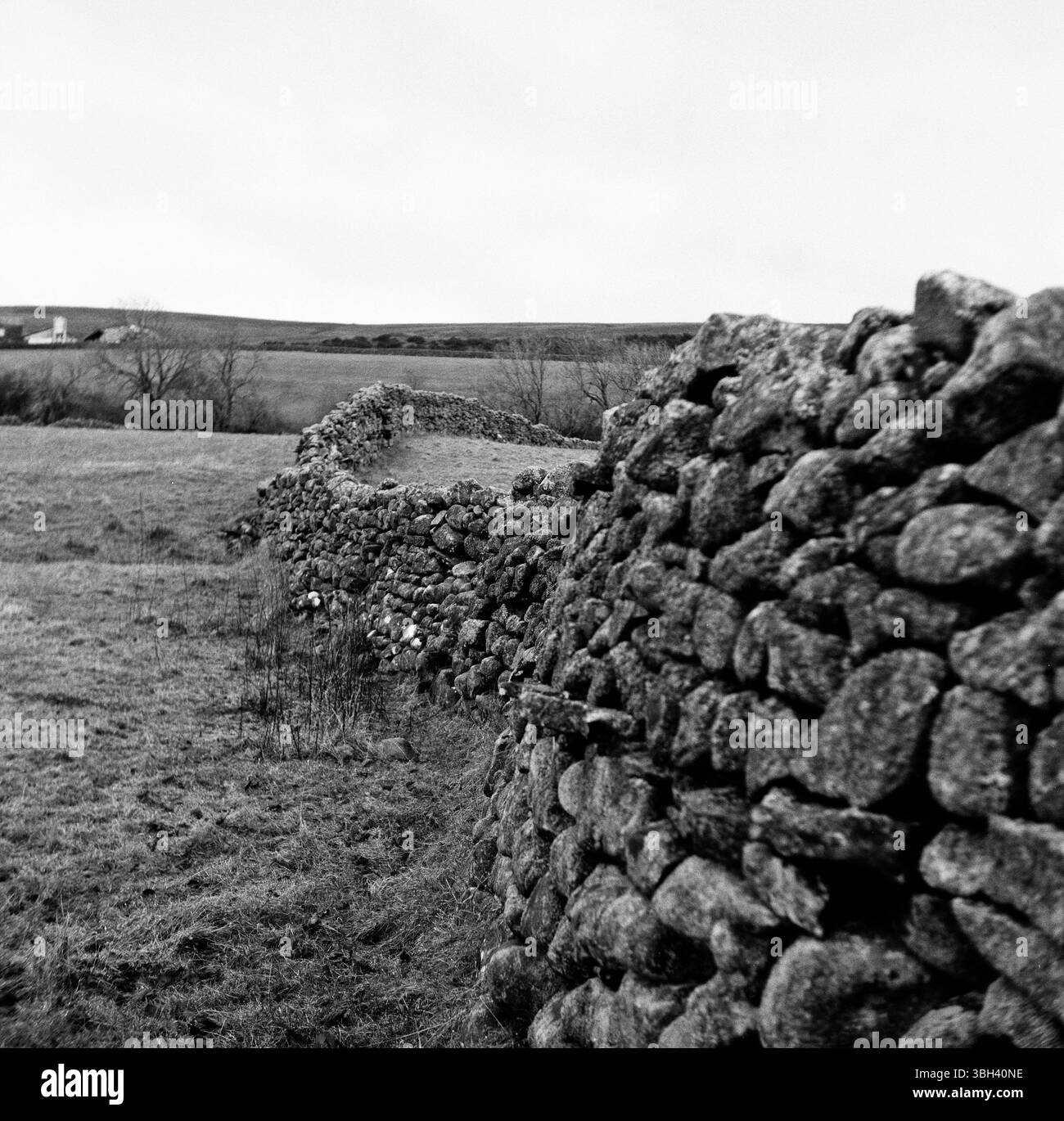 Winding stone Black and White Stock Photos Images Alamy
