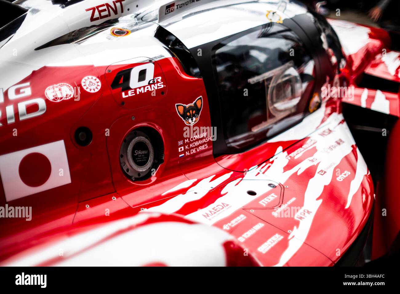Carte Signée Le Mans Carte Promo Toyota 7 Le Mans WEC 2024
