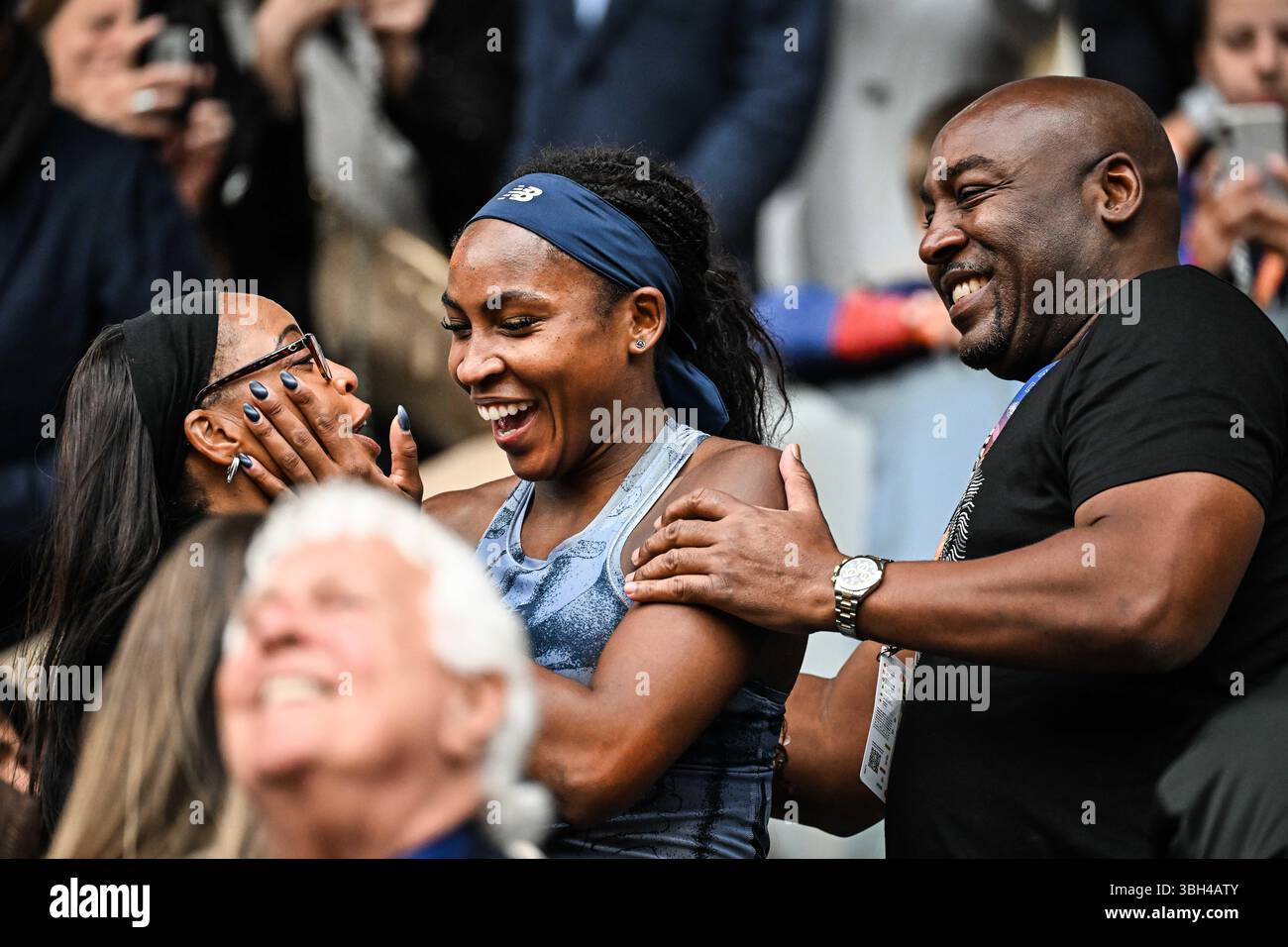 Paris, France, France. 7th June, 2025. Coco GAUFF of United States ...