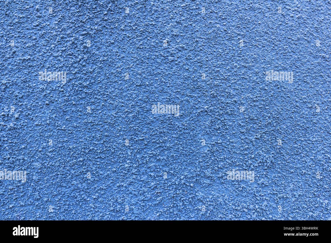 Abstract deep blue wall plastered texture. Rustic background Stock Photo