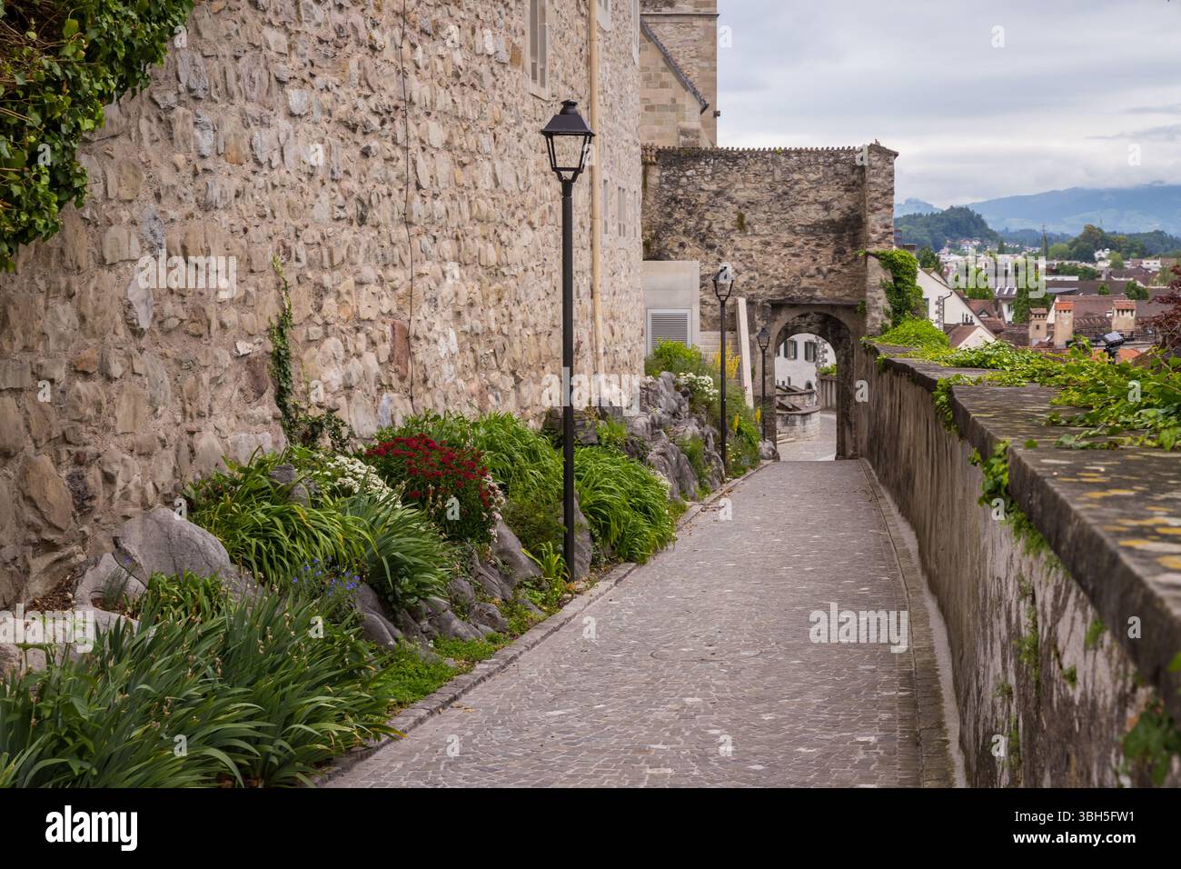 Rapperswil-Jona castle Stock Photo