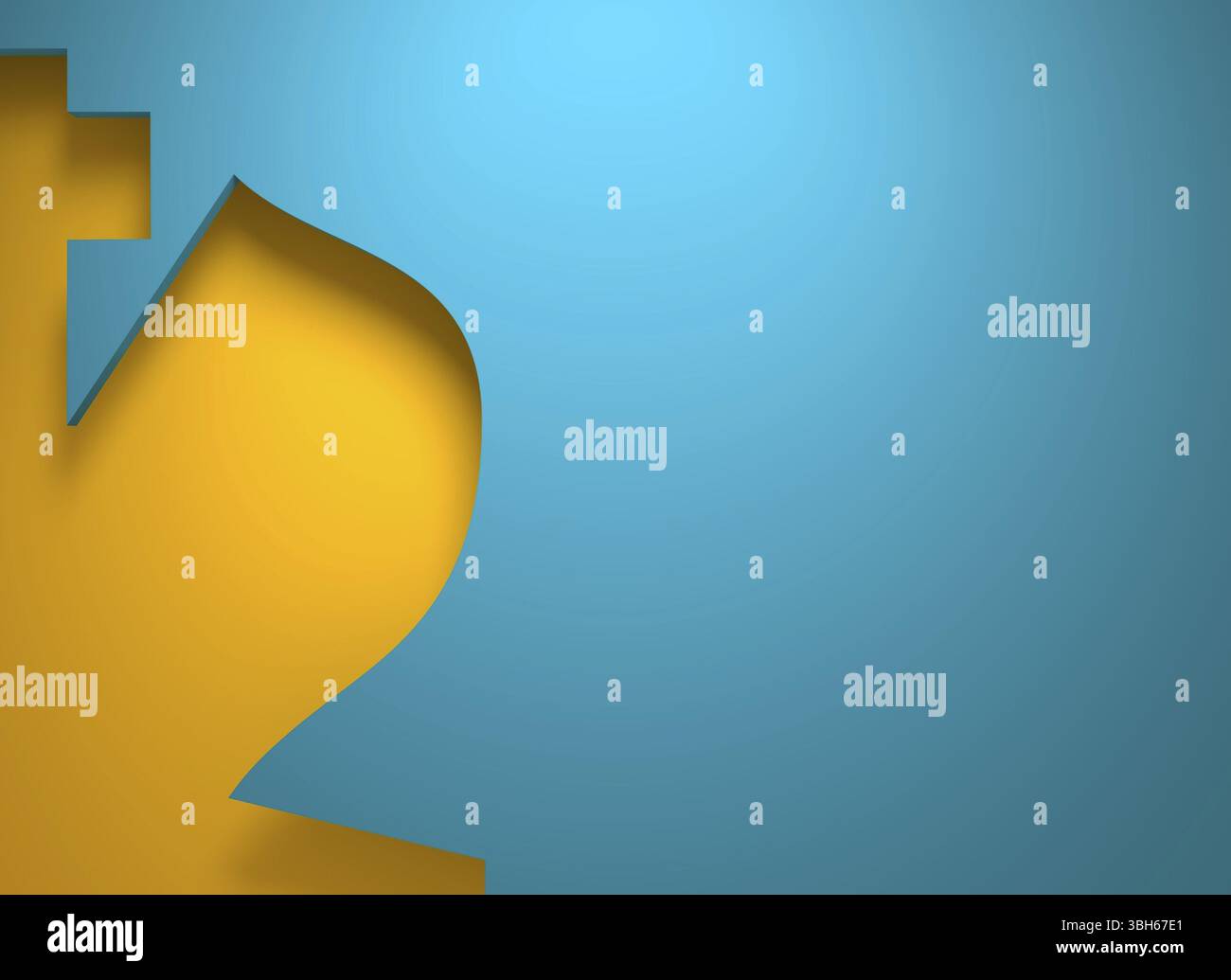 Chess king silhouette key hole. 3D rendering Stock Photo - Alamy