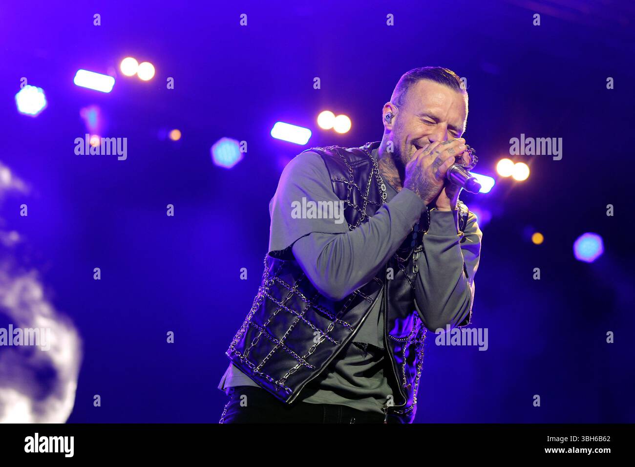 Ndo Bands Rapper Rapper Kontra K am zweiten Tag bei Rock am Ring RaR 2025 am Nürburgring ...