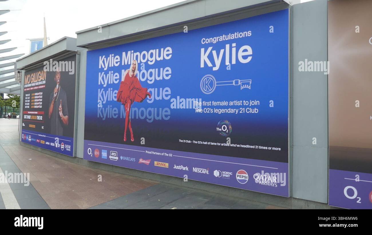 London, United Kingdom 26th May 2025 Kylie Minogue Tension Tour Night 1 ...