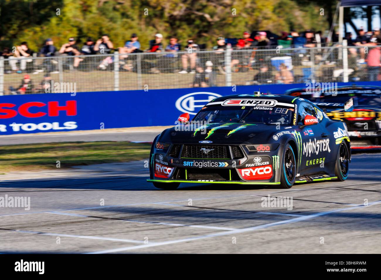 Cameron Waters of Tickford Racing seen in action during race 2 of the ...