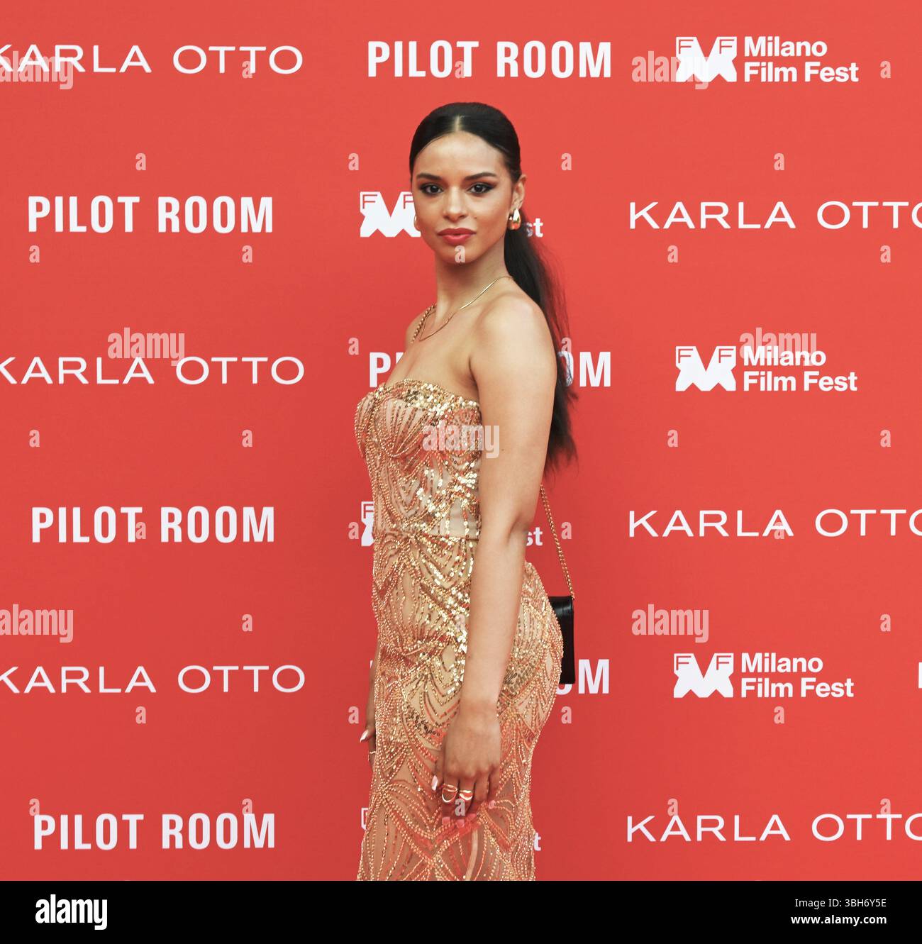 Milan, Italy Milano Film Fest 2025 photocall red carpet artists and ...