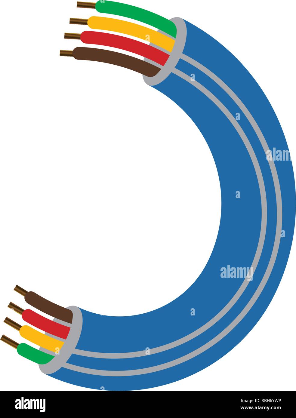cable element icon illustration symbol design Stock Vector