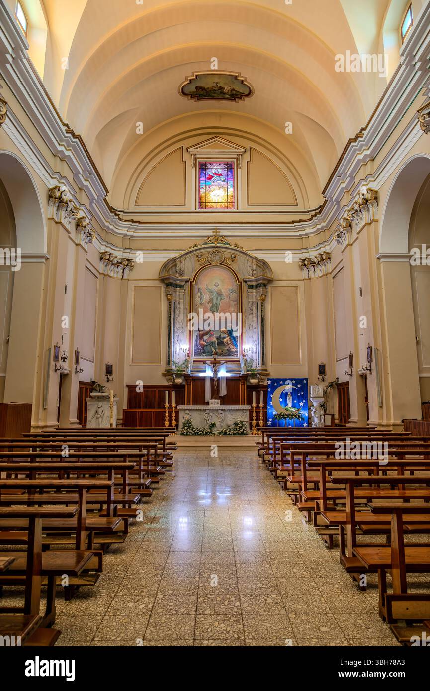 Rectangular Churches The church has a beautiful baroque brick-clad facade, with a portal ...