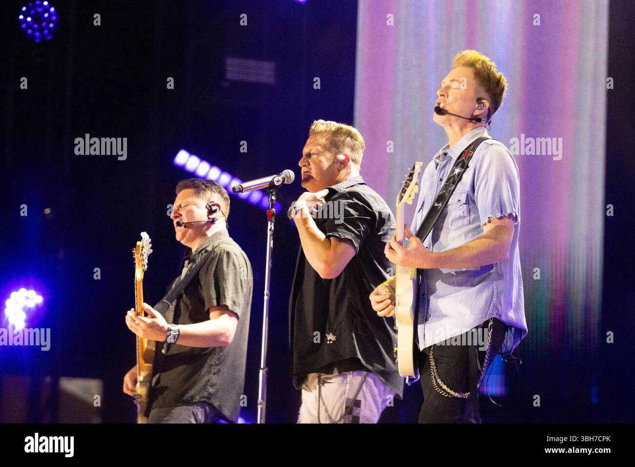 NASHVILLE, TENNESSEE - JUNE 7 , 2025: Country band Rascal Flatts ...