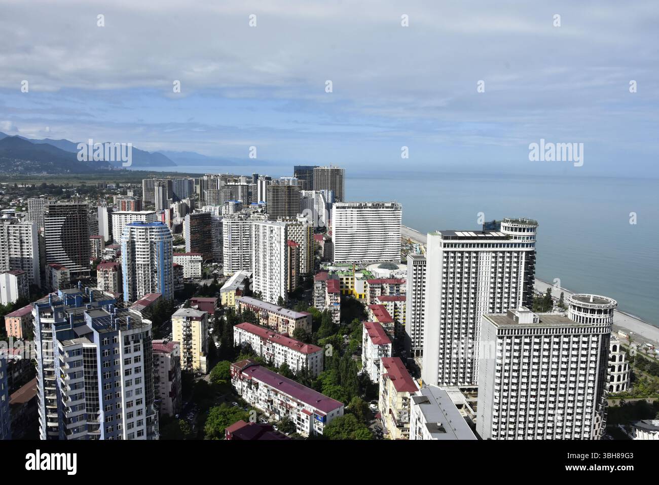 Photo inspiration: Fresh Look at Aerial View Of Modern Apartment Complexes Urban Development Batumi Boulevard