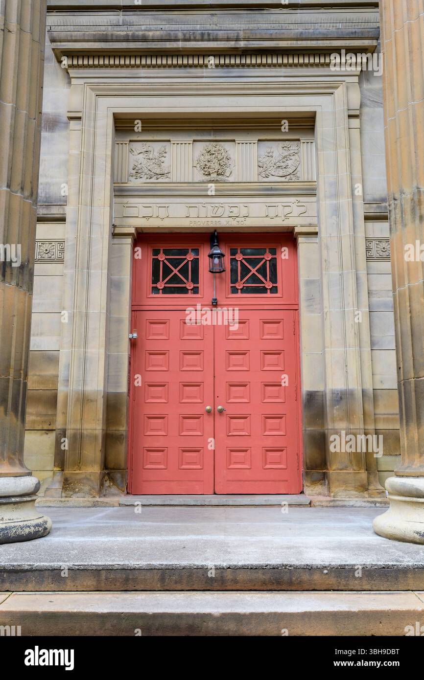 Former Kelvingrove Church of Scotland, Derby Street, Glasgow, Scotland, UK, Europe Stock Photo