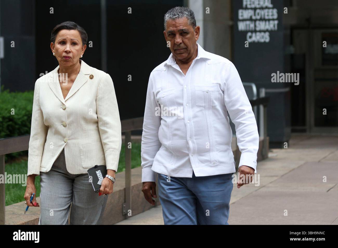 Rep. Nydia Rep. Nydia Velázquez, D-N.Y., left, and Rep. Adriano Espaillat, D-N.Y ...