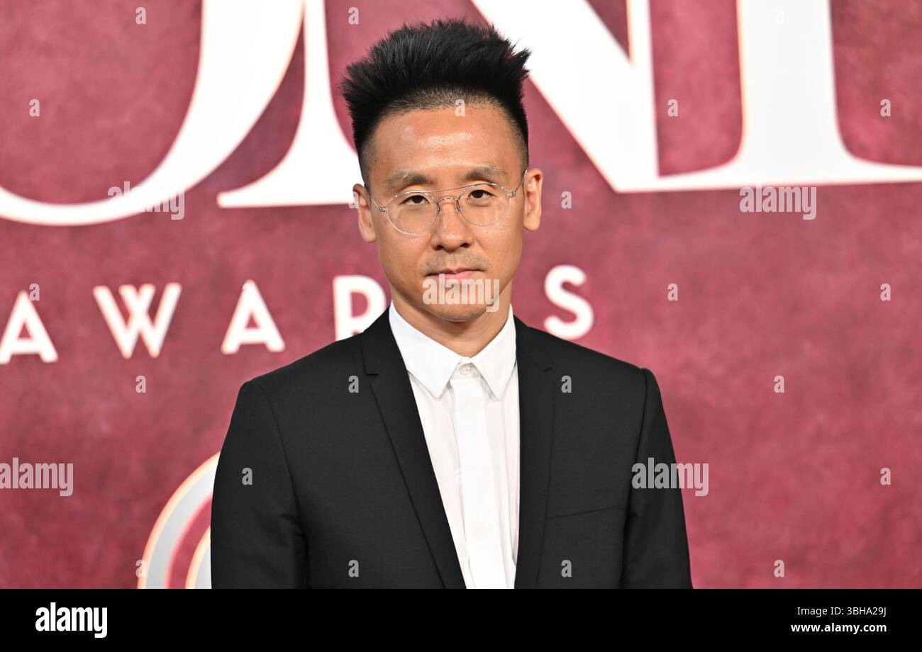 George Ruey Ruey Horng Sun arrives at the 78th Tony Awards on Sunday, June 8, 2025 ...