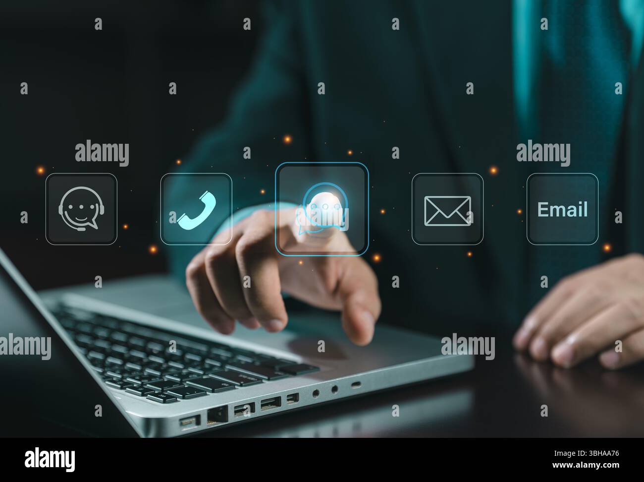 Contact us or the customer support hotline to connect. Businessman ...