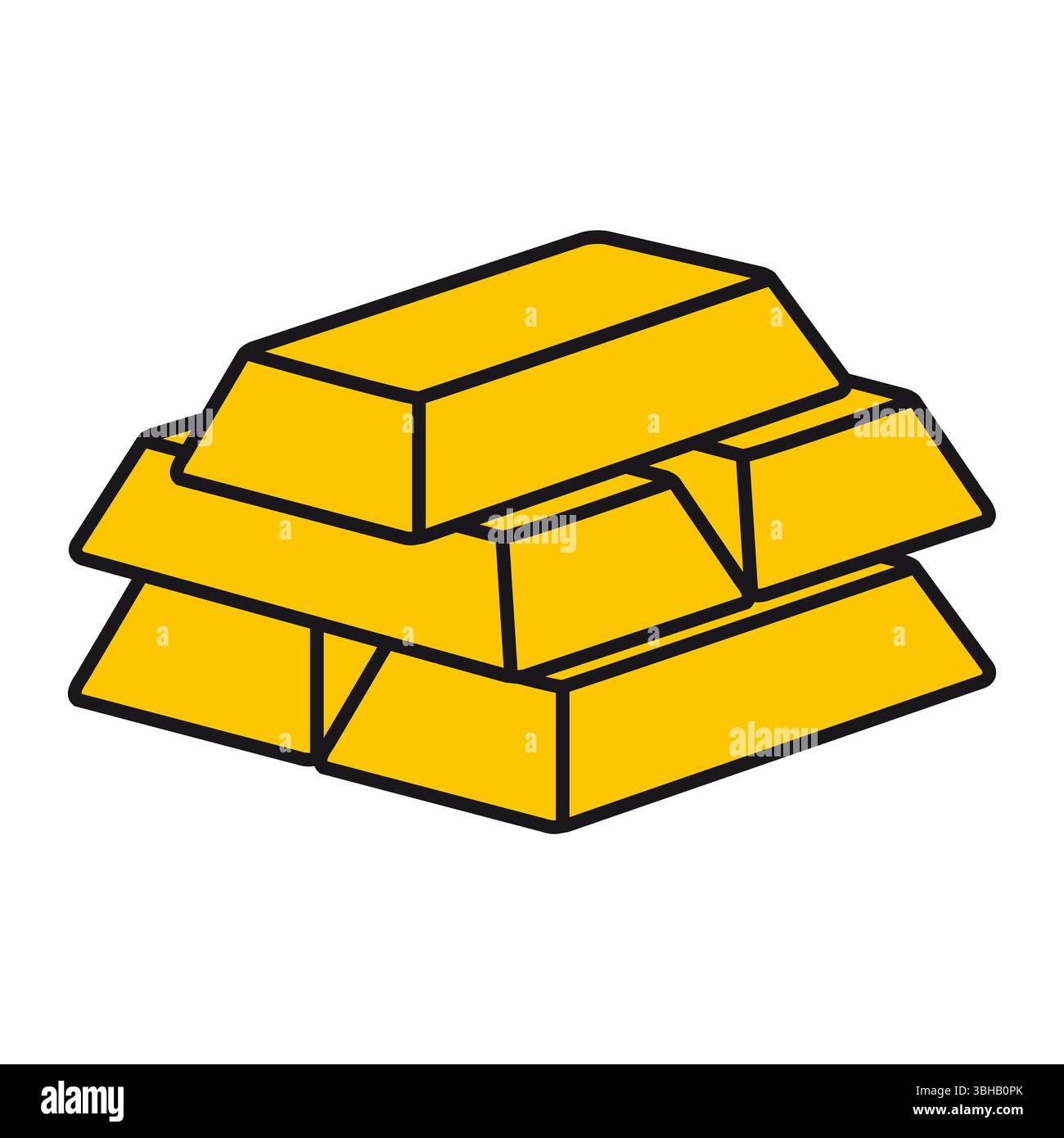 Vector illustration stack line Stock Vector Images - Alamy