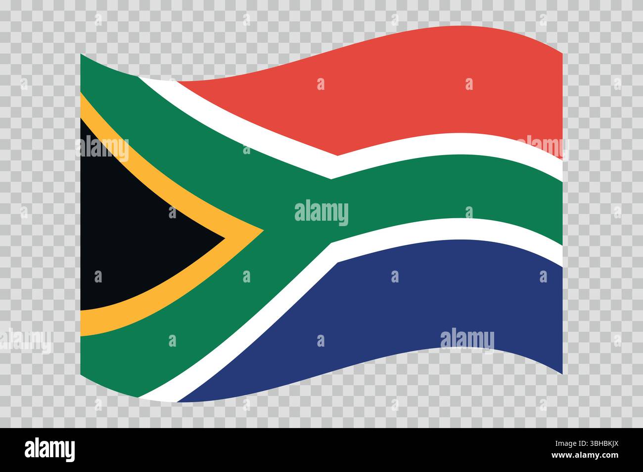 Flag of Republic of South Africa. RSA national symbol in official ...