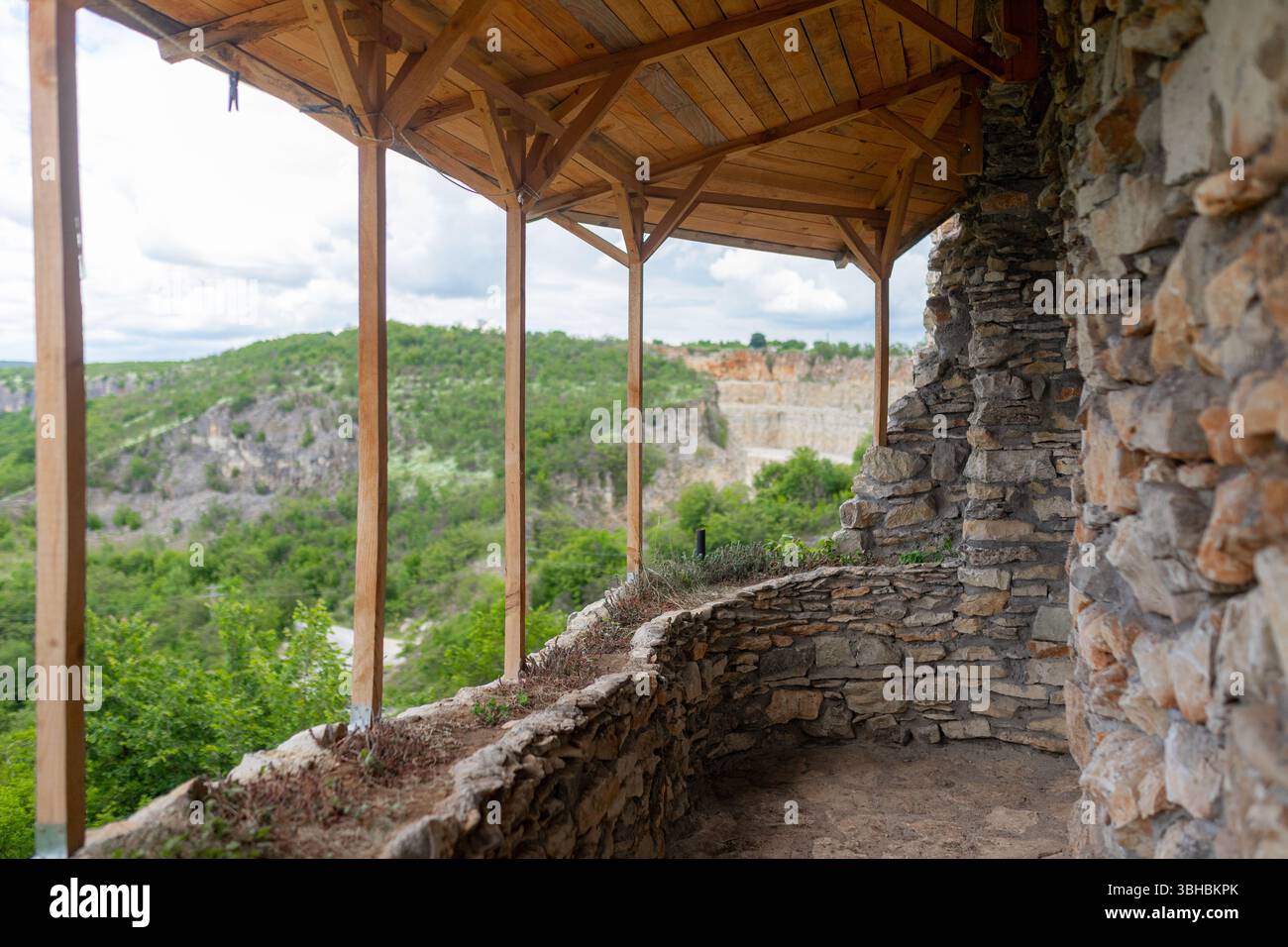 Stone terrace hi-res stock photography and images - Alamy