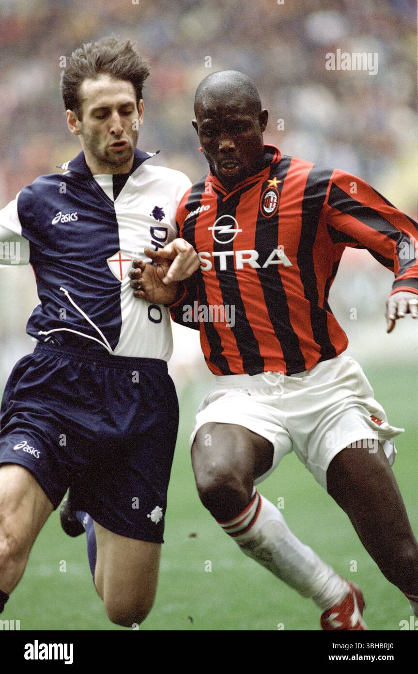 FRENCH SOCCER. GEORGE WEAH, A.S. MONACO Z4 Stock Photo