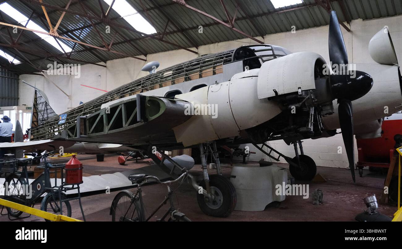 The Avro Anson is a British twin-engine, multi-role aircraft built by ...