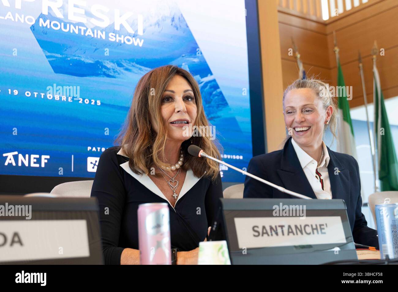 Milano, Italia. 09th June, 2025. La ministra del turismo Daniela ...
