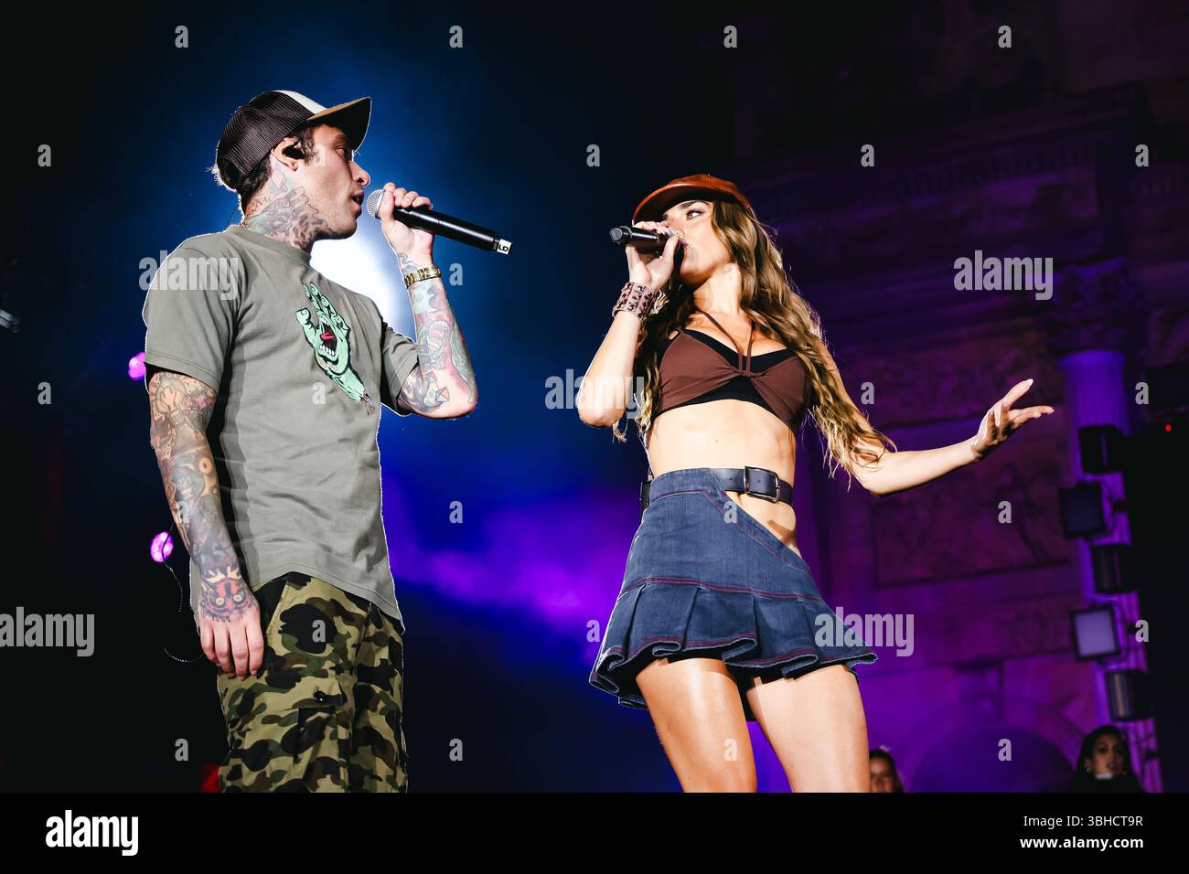 Milan, Italy. 09th June, 2025. Milan, The concert of the Party Like A ...