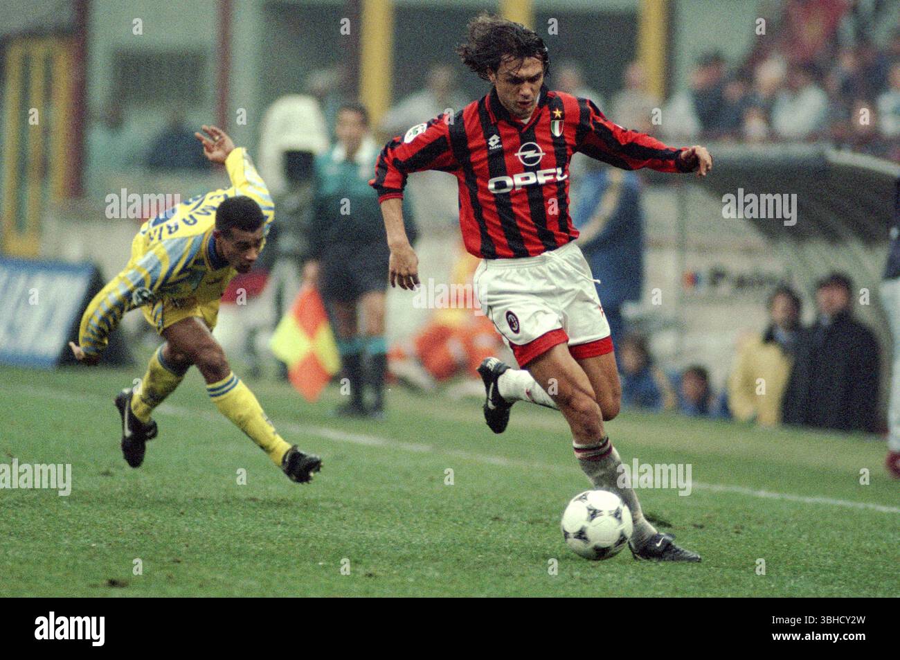 Carte De Collection Paolo Maldini – Italie 1996, Onze Mondial, Très Bon état