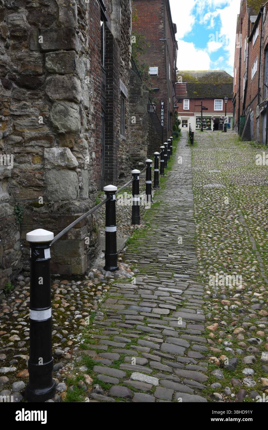 Cobbled street Stock Photo