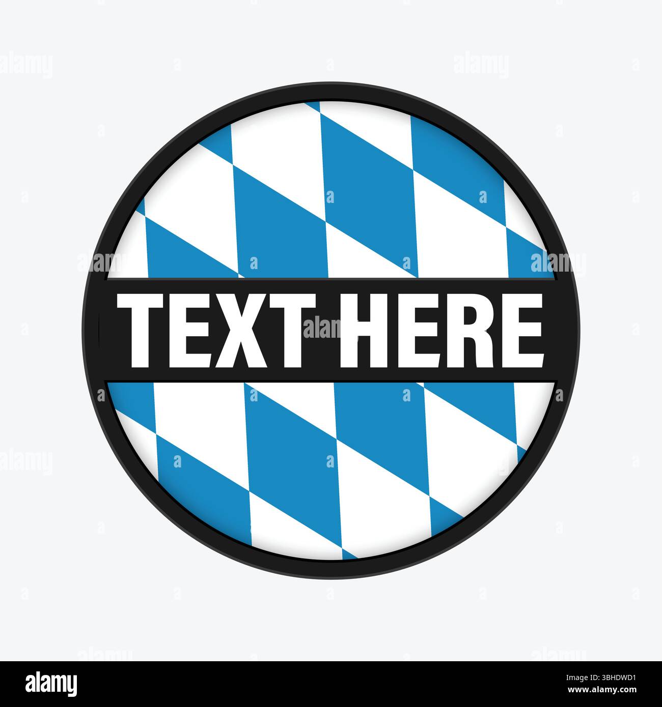 Circle Logo For Car Repaiting Business - Check Logo Stock Vector
