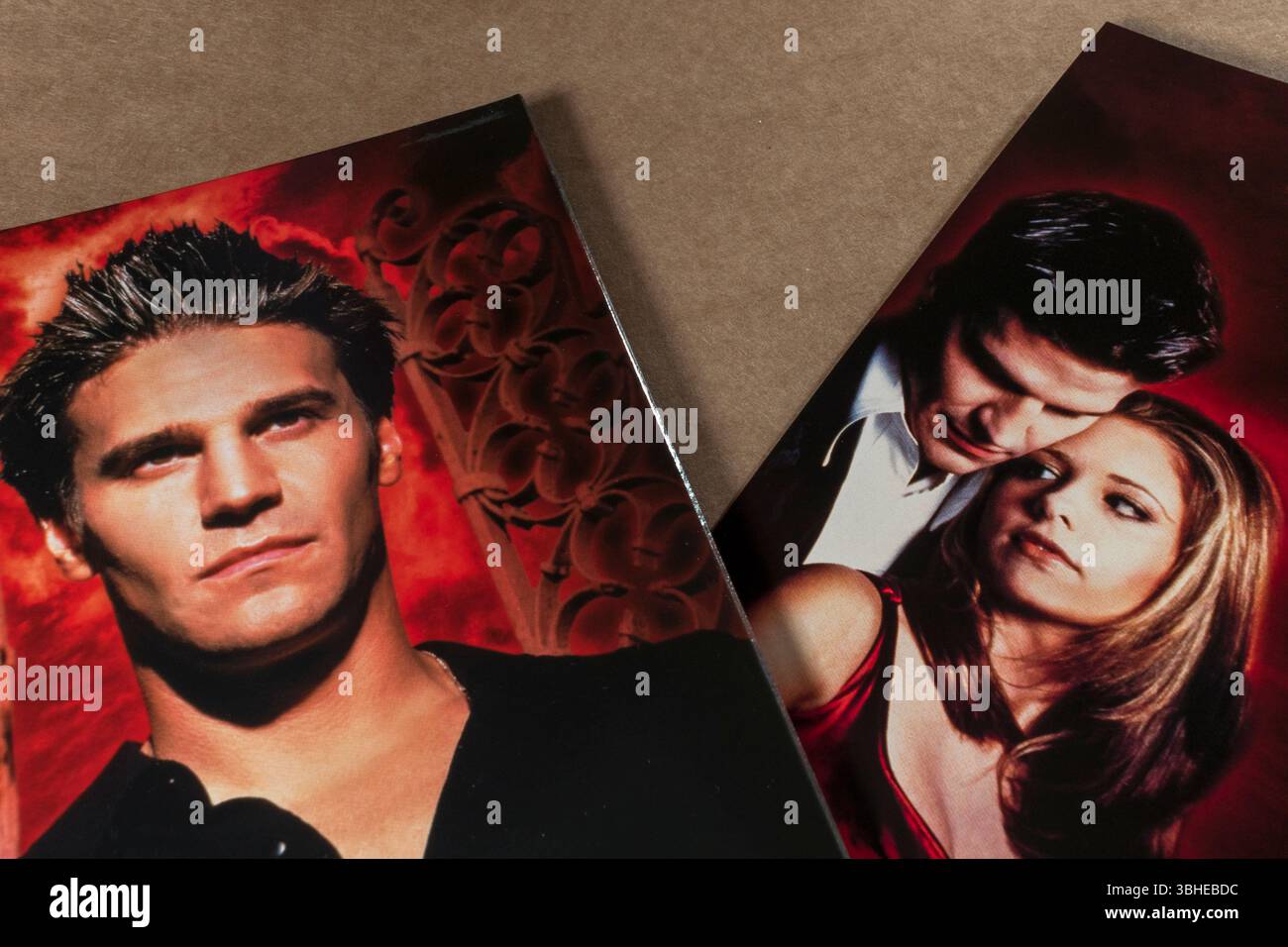 Flyers with Buffy Summers and Angel from 