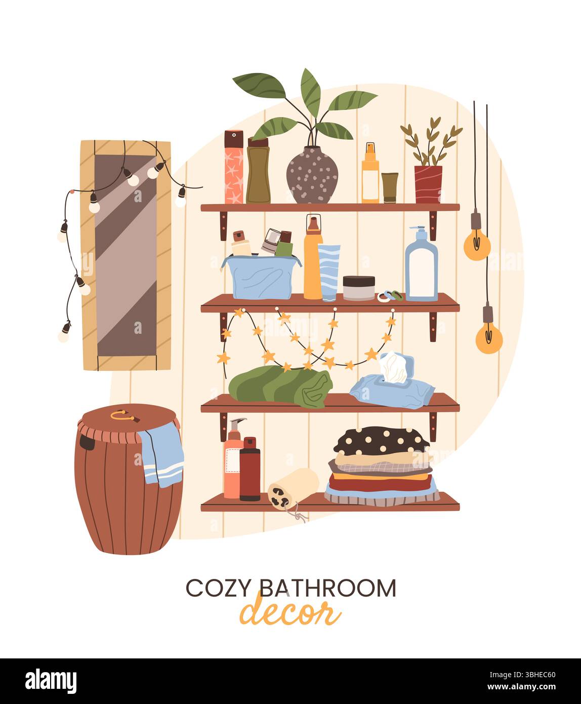 Home Winter Decor Stock Vector Images Alamy