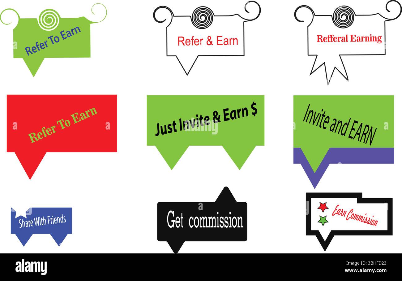 Conflict Resolution and Communication Vector Icons Set with People Interaction and Alert Symbols Stock Vector