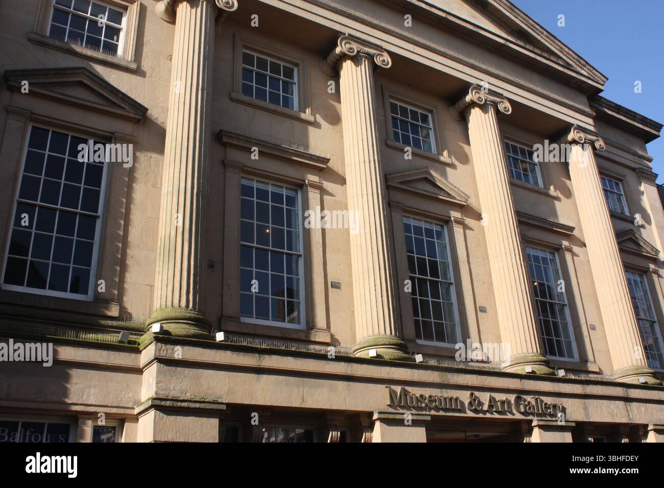 Shrewsbury, Shropshire, UK - The Museum and Art Gallery Stock Photo