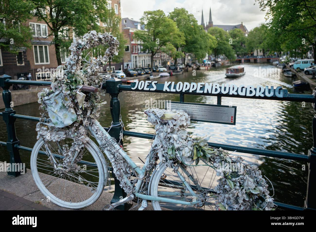 Joes Kloppenburgburg Bridge In Amsterdam 4 May 2025 Stock Photo