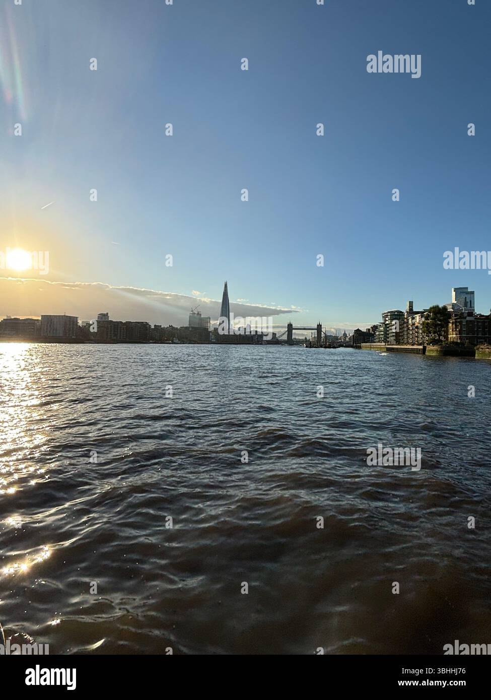 London View - Smartphone Captured Stock Image