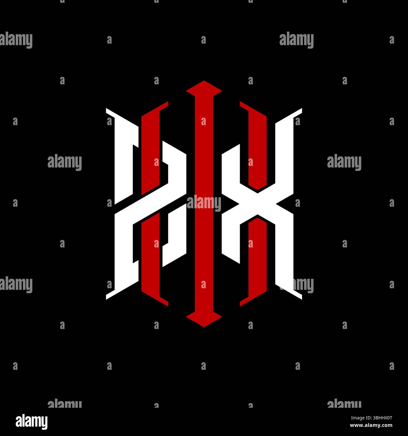 Zx gaming logo Stock Vector Images - Alamy