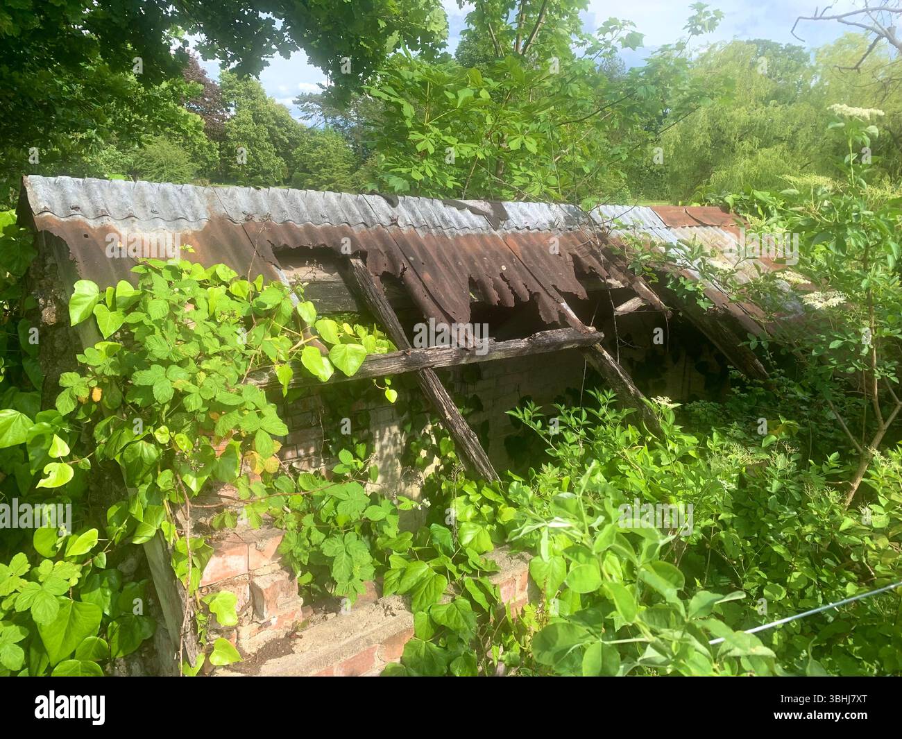 Bletchley Park wartime house mansion code breaking world war 2  and 1 old mansion British intelligence history historic place visit building building - Smartphone Captured Stock Image