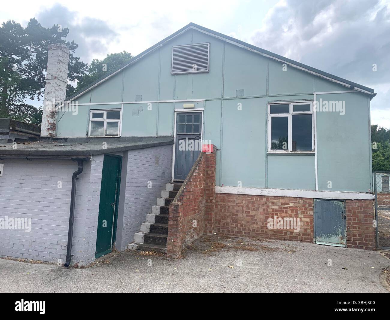 Bletchley Park wartime house mansion code breaking world war 2  and 1 old mansion British intelligence history historic place visit building building - Smartphone Captured Stock Image