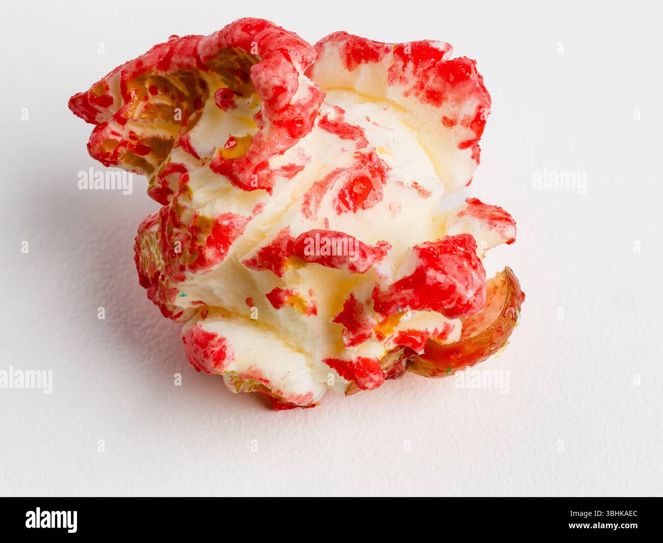 Colorful candy popcorn background. Bright background Stock Photo