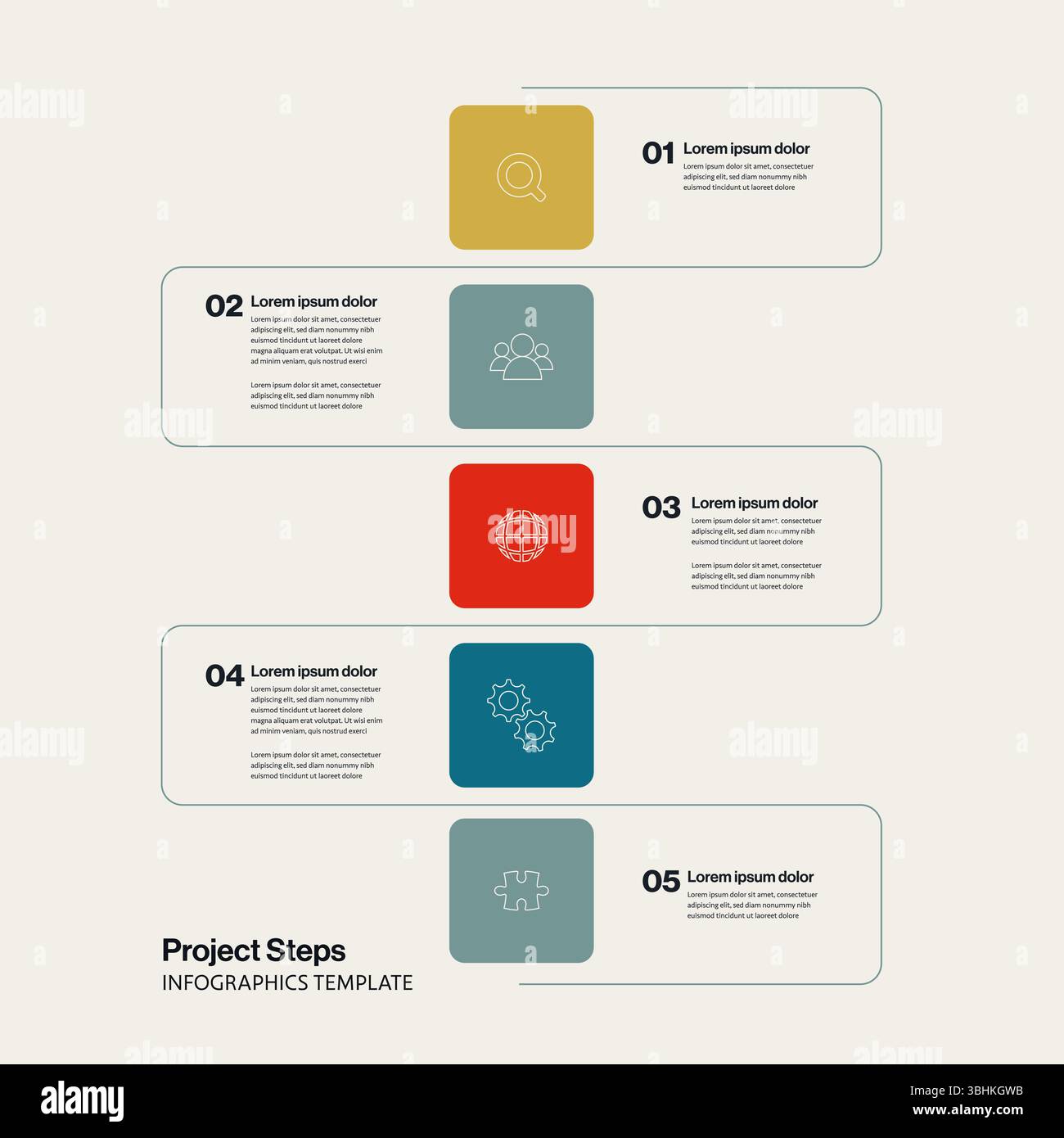 Business timeline infographics template, vector concept. Data ...