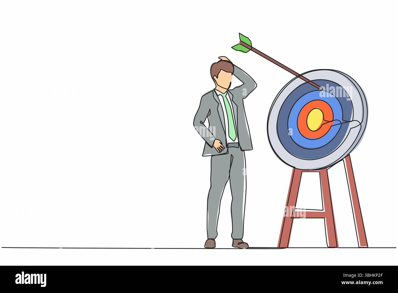 Archery target inaccurate miss failure Cut Out Stock Images \u0026 Pictures -  Alamy, image size:1300x956