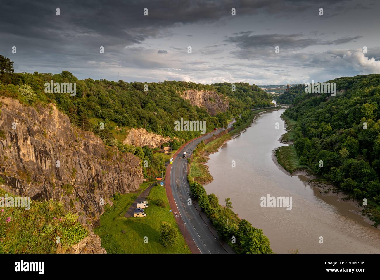 The Avon gorge in Bristol UK Stock Photo