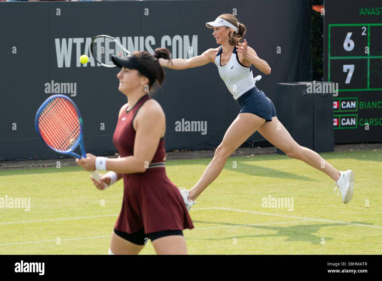 Bianca Andreescu grass court practice The Analytics Behind the Baseline
