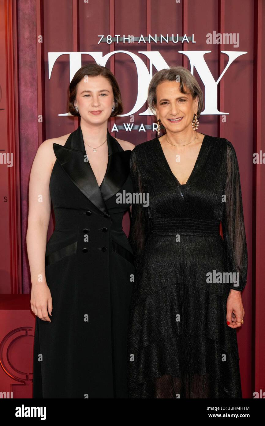 Gemma Katz, Natasha Katz during the 2025 Tony Awards, held at Radio ...